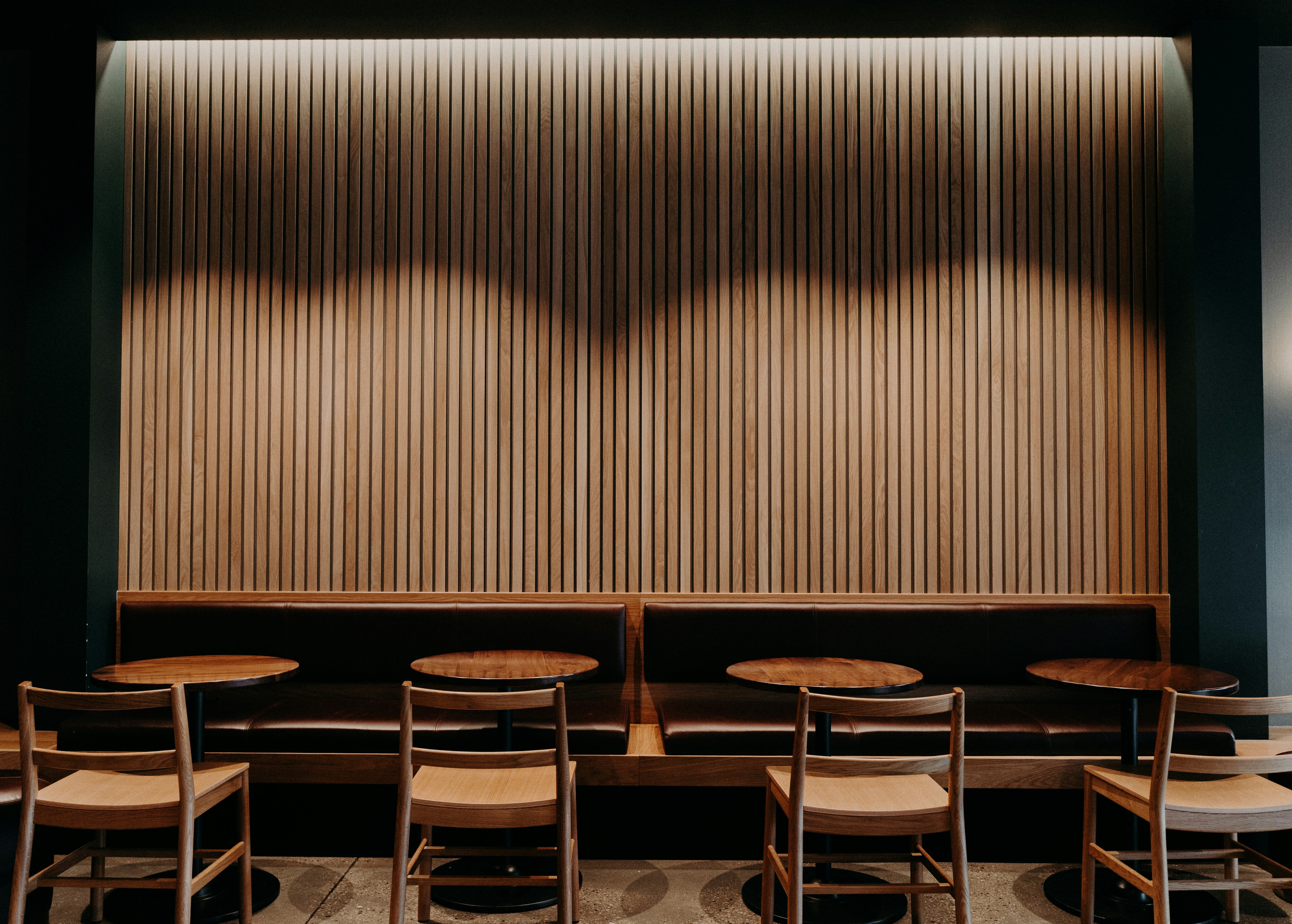 Louvered Wall in Commercial Space