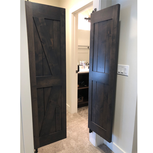 Choose Double Swinging Doors vs a Traditional Hinged Door