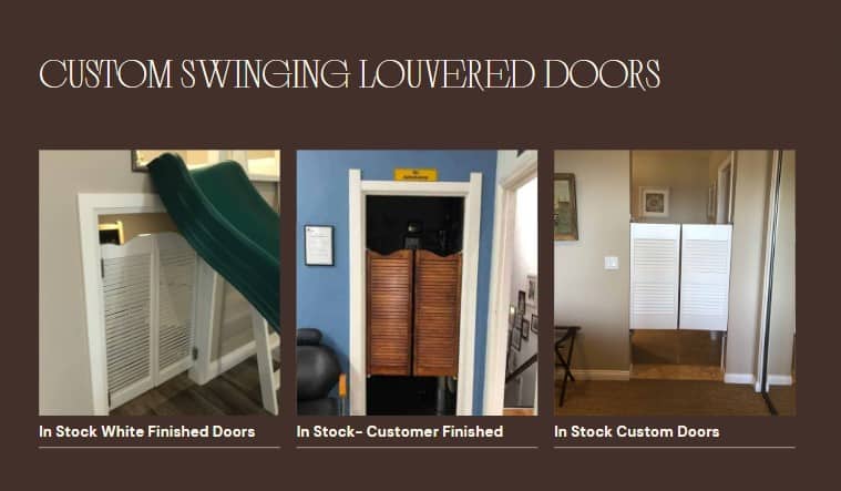 Louvered Doors 