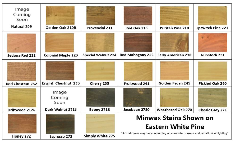 Wood Finish Sample, Golden Oak - Stain, Oak Wood